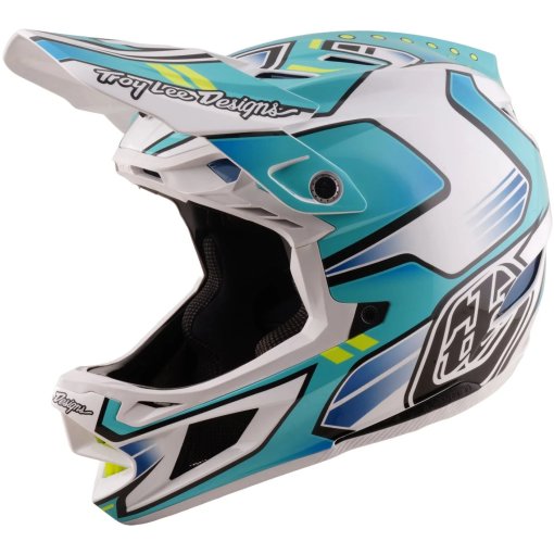 Foto de Troy Lee Designs Casco - D4 Composite MIPS - Crest Real Teal