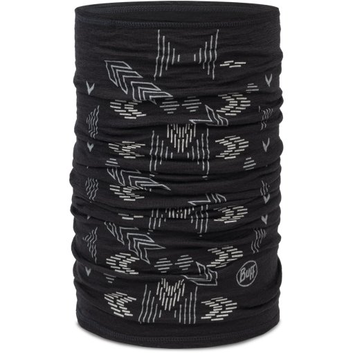 Foto de Buff® Braga de Cuello Multifuncional - Merino Lightweight Prints - Vanyr Black