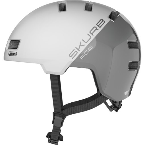 Foto de ABUS Casco - Skurb ACE - silver white