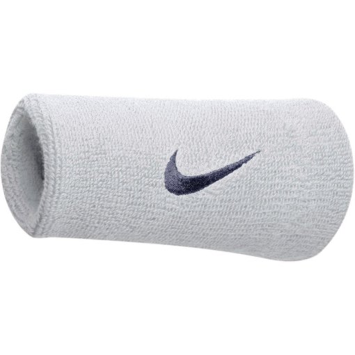 Foto de Nike Muñequera de Sudor - Swoosh Doublewide (Pack de 2) - blanco/negro 101