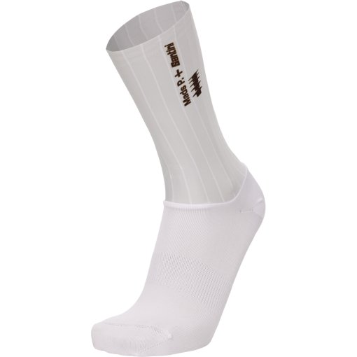 Picture of Santini Mads Pedersen Momentum Series Aero Socks MA660AERMADSS - off white OW