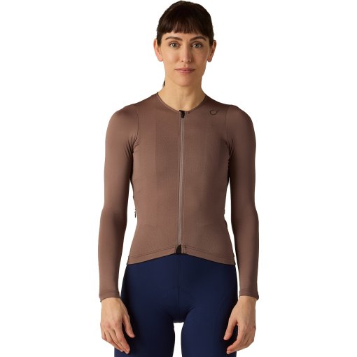 Picture of Velocio Ultralight Mesh Long Sleeve Jersey Women - Plum Truffle