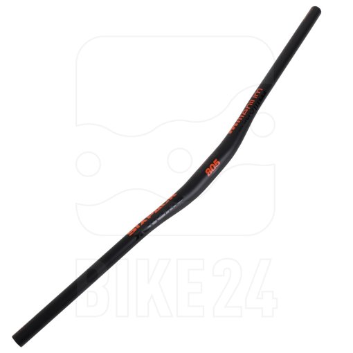 Foto de Sixpack Millenium805 31.8mm Riser Manillar de MTB - negro/naranja