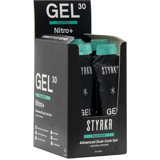 Foto de Styrkr Gel Energético - GEL30 Nitro Dual-Carb Energy Gel - 12x72g