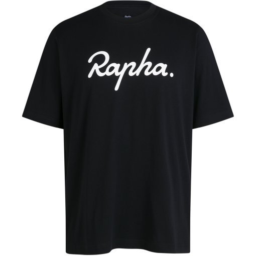 Photo produit de Rapha T-Shirt Homme - Cotton Logo - black/white