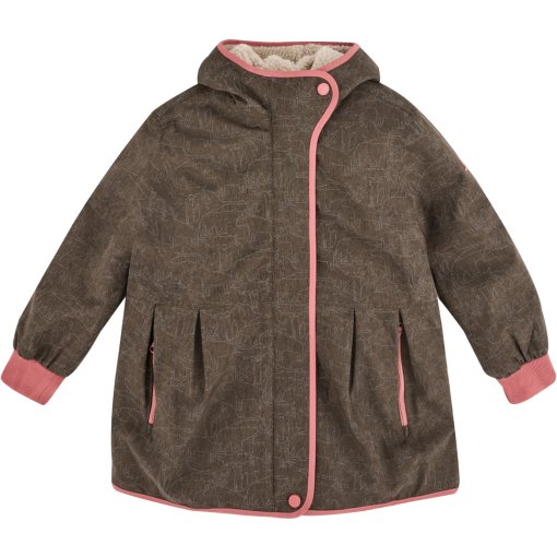 Produktbild von Finkid AINA ICE Zip in Kombination - Mädchen 2 in 1 Outdoor Jacke - chocolate