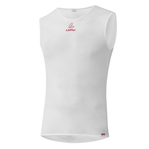 Foto de Löffler Camiseta Interior sin Mangas Ciclismo Hombre - Transtex® Light+ - blanco 100