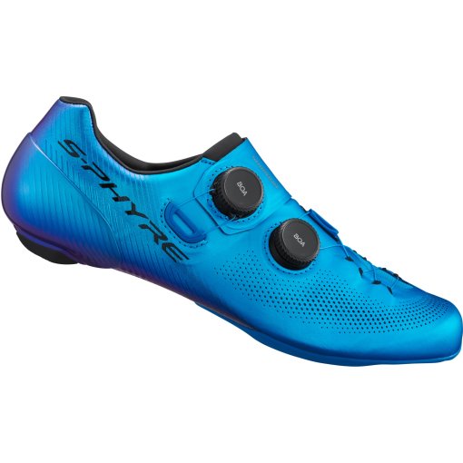 Foto de Shimano Zapatillas Ciclismo Carretera Hombre - S-Phyre SH-RC903 - Ancho - Azul