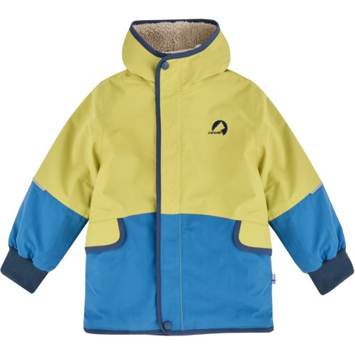 Produktbild von Finkid MOSKA MUKKA Winterjacke Kinder - apple green/denim