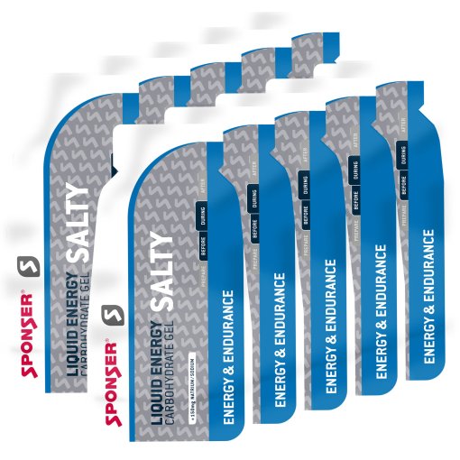 Foto de SPONSER Gel de Carbohidratos - Liquid Energy Salty - 10x35g