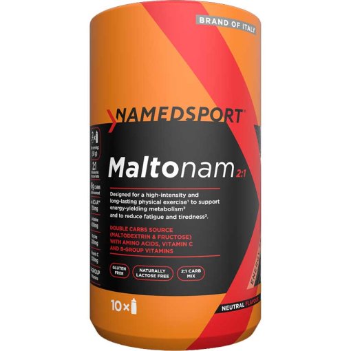 Image de NAMEDSPORT Maltonam 2.1 - Poudre pour boissons riche en glucides - 500g