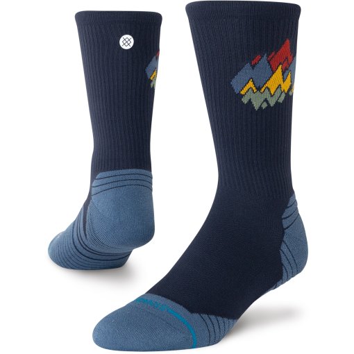 Zdjęcie: Stance Peaks Ribbed Light Crew Skarpety Unisex - navy