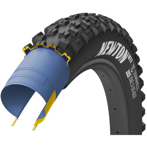 Immagine prodotto da Goodyear Pneumatico Pieghevole - Newton MTF - Downhill - Tubeless Complete - 27.5x2.50&quot;