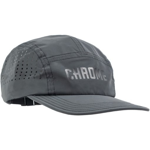 Billede af CHROME Five Panel Hat - Black Reflective