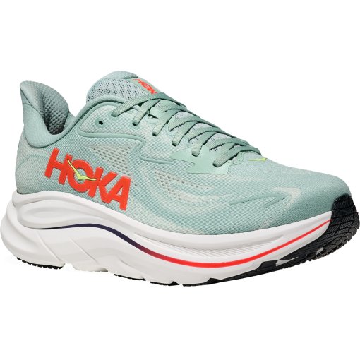 Kuva tuotteesta Hoka Clifton 10 Juoksukengät Miehet - sage / neon flame