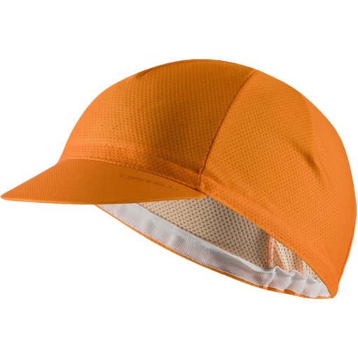 Photo produit de Castelli Casquette Cyclisme - Espresso 2 - vivid orange 863