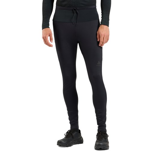 Foto de Odlo Malla Trail Running Hombre - X-Alp Warm Cargo - negro