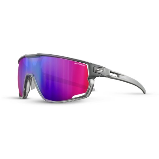 Zdjęcie: Julbo Rush Okulary przeciwsłoneczne - Grey Matt/Grey Translucent Shiny - Spectron HD 3
