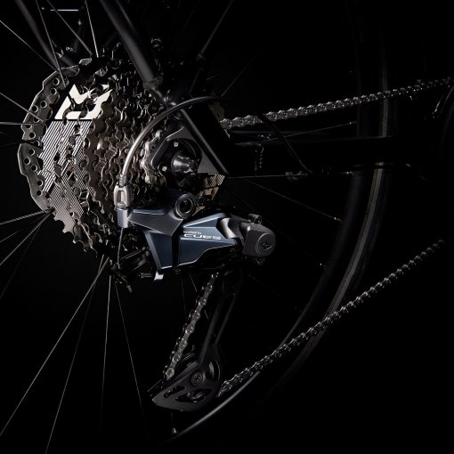 Dérailleur Arrière Shimano Cues RDU8000GS – 11 Vitesses, Finition Aluminium Polie, Stabilisateur De Chaîne