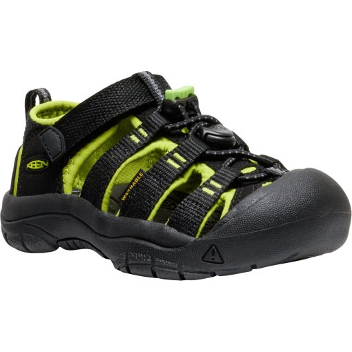 Bild von KEEN Newport H2 Sandalen Kinder - black/lime green