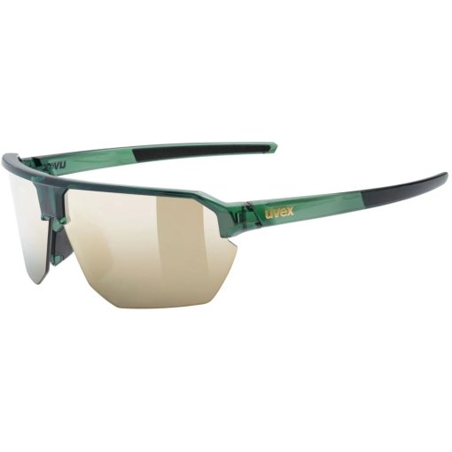 Photo produit de Uvex vectiv set Lunettes vélo - olive transparent/mirror gold