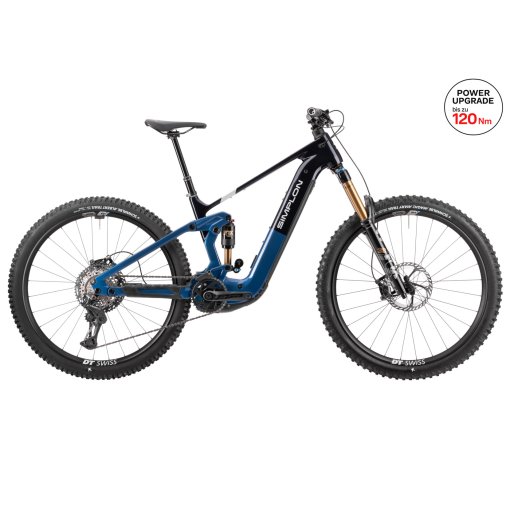 Kuva tuotteesta Simplon RAPCON :e Eagle 70 - 29&quot; Hiilikuituinen sähkömaastopyörä - 2026 - C2B31 Galaxis Blue Metallic / Deep Sea Metallic (Glossy)