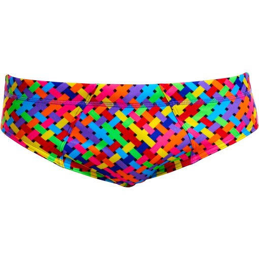 Produktbild von Funky Trunks Seamed Eco Badeslip Herren - Bread Basket