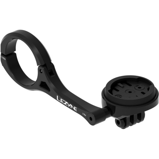 Immagine prodotto da Lezyne Supporto da Manubrio per Ciclocomputer con Attacco GoPro - Garmin/Wahoo GPS Forward - nero