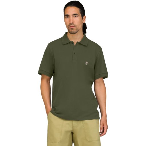 Foto de Norrona Polo Camiseta Hombre - femund cotton - Olive Night