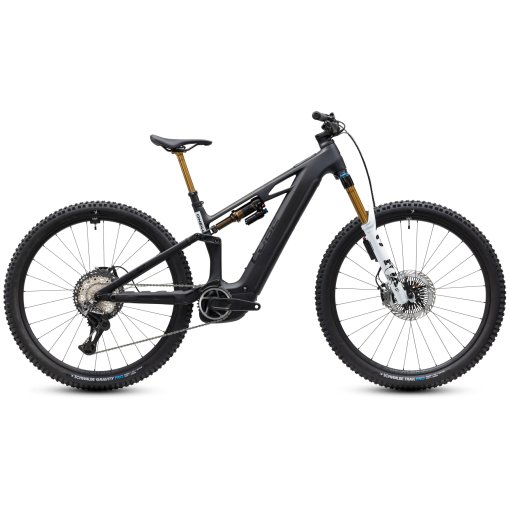 Kuva tuotteesta CUBE STEREO HYBRID ONE44 HPC AT 800 - Hiilikuituinen sähkömaastopyörä – 2027 - 29&quot; - carbon / white