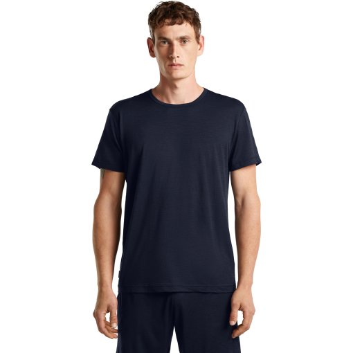 Kuva tuotteesta Icebreaker Merino 150 Lodge Miesten lyhythihaiset t-paidat - Midnight Navy