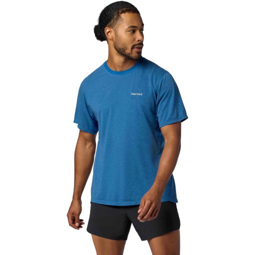 Produktbild von Marmot Uptrail T-Shirt Herren - nautical blue