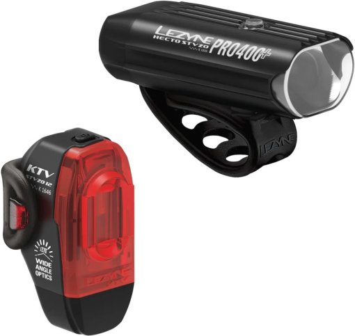 Foto de Lezyne Set de Luces - Hecto Pro 400+ / KTV Drive - negro