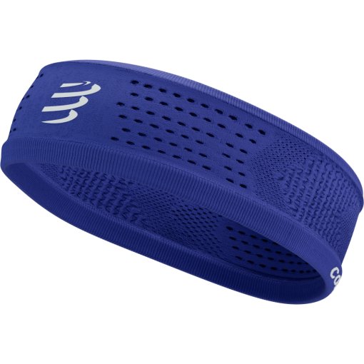 Produktbild von Compressport Thin On/Off Stirnband - dazzling blue/white