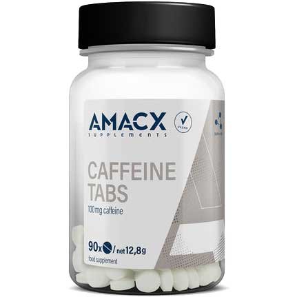 Zdjęcie: Amacx Tabletki z kofeiną – suplement diety - 90 tabletek