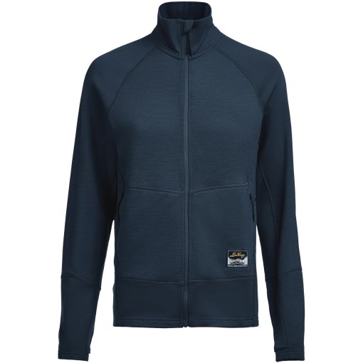 Foto de Lundhags Chaqueta Mujer - Tived Merino Full Zip - Deep Blue 75350