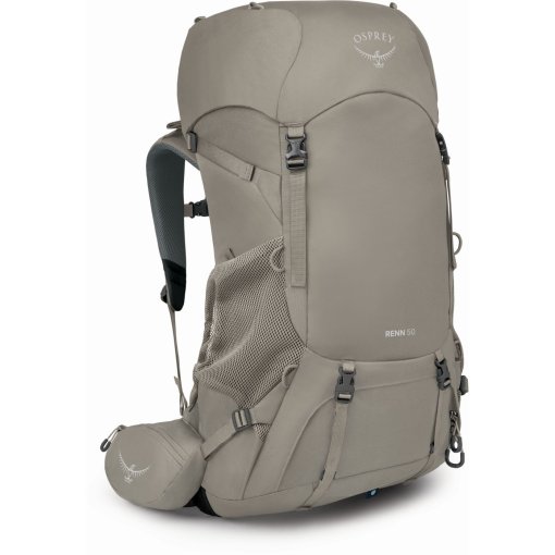Foto de Osprey Mochila Trekking Mujer - Renn 50 - Pediment Grey/Linen Tan