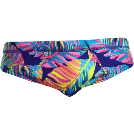 Produktbild von Funky Trunks Seamed Eco Badeslip Herren - Leaving Today