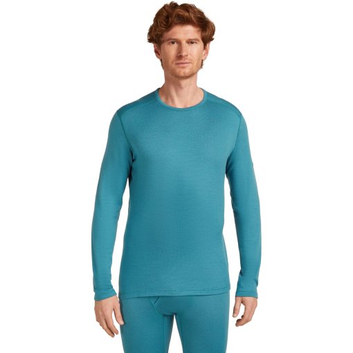 Foto de Icebreaker Camiseta Manga Larga Hombre - Merino 260 Tech Crewe - Topaz