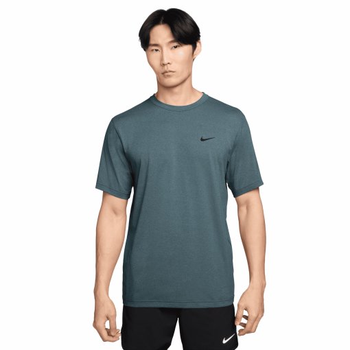 Photo produit de Nike T-Shirt Fitness Homme - Dri-FIT UV Hyverse - mineral slate/black DV9839-382