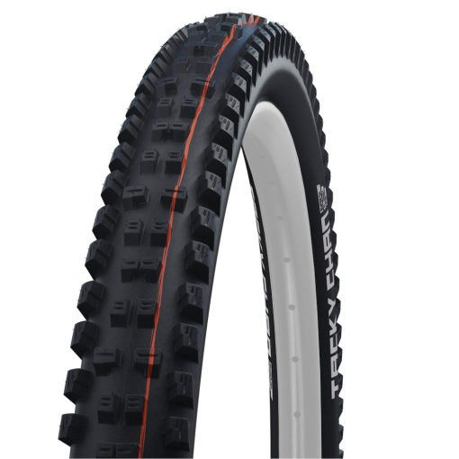 Immagine prodotto da Schwalbe Pneumatico Pieghevole - Tacky Chan - Evolution | Addix Soft | Super Trail | TLEasy - ECE-R75 - 29x2.40&quot; | Black