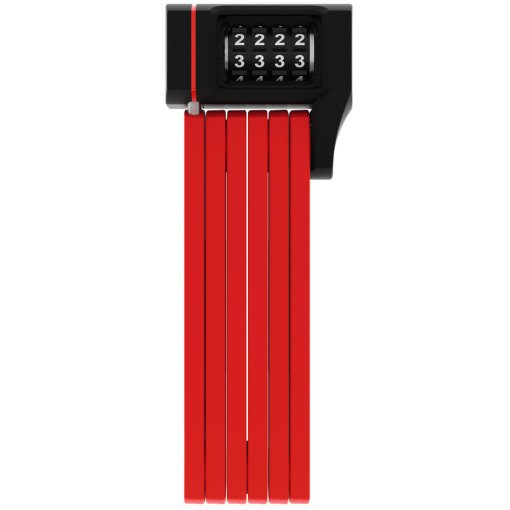 Foto de ABUS Candado Plegable 80cm - uGrip BORDO 5700C + SH Soporte - rojo