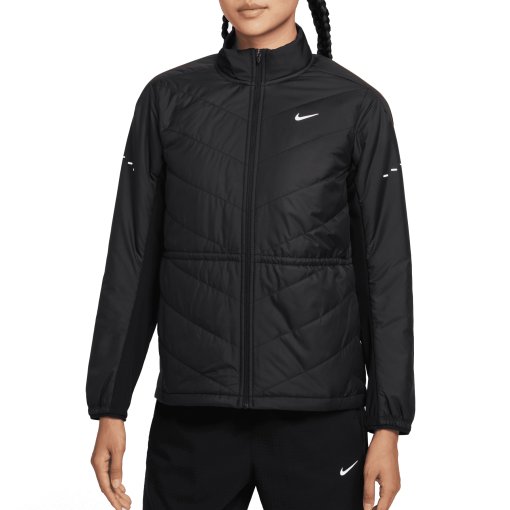 Photo produit de Nike Veste de course Femme - Swift Therma-FIT - black/reflective silver HV2744-010