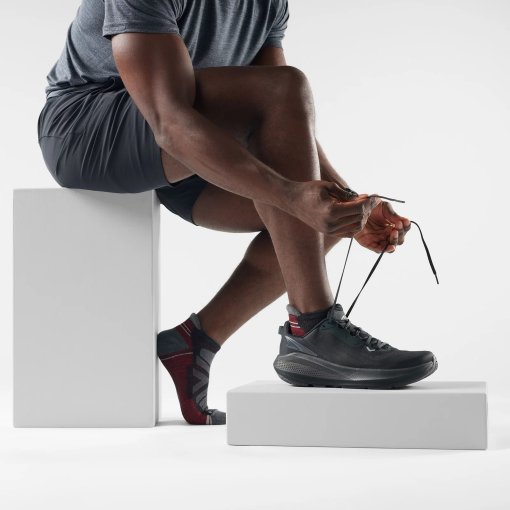Picture of SmartWool Light Cushion Ankle Hiking Socks - 003 charcoal
