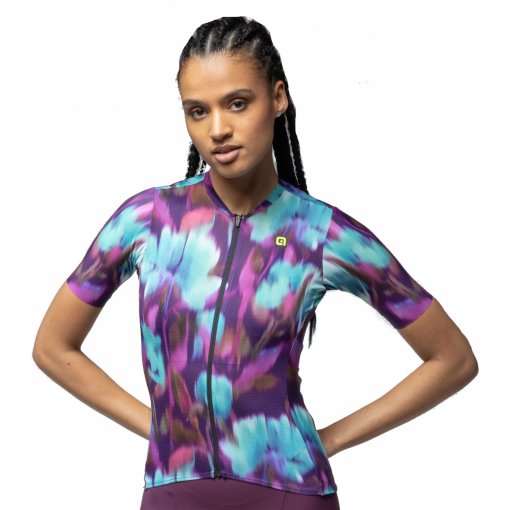 Produktbild von Alé PR-E Jardin 2.0 Kurzarmtrikot Damen - purple combo