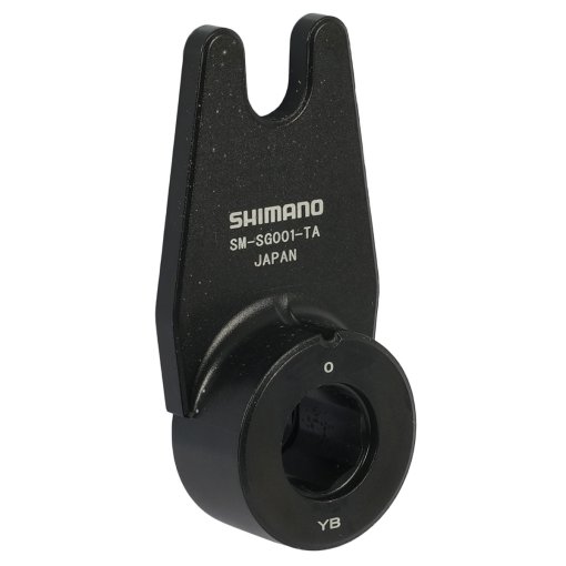 Produktbild von Shimano Drehmomentstütze - SM-SG001-TA | für Nexus Inter-5E Getriebenabe (Steckachstyp) - ISMSG001TA1 | Rahmentyp (0°)