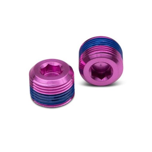 Photo produit de Crankbrothers Hex Embouts pour Pédales (2 pièces) - rose