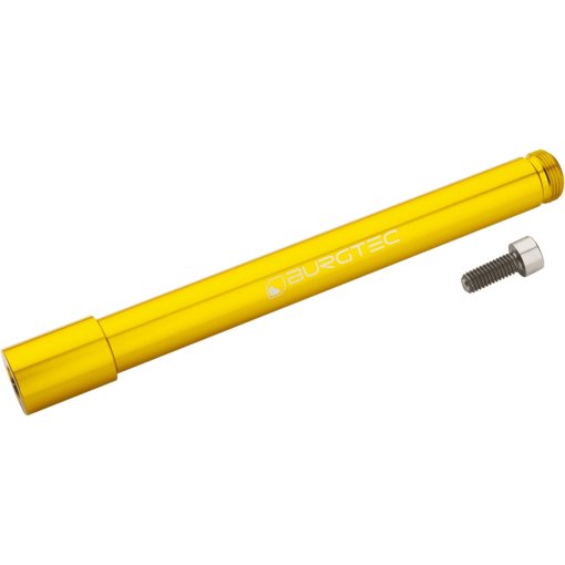 Foto de Burgtec Eje Pasante - delante | 15x110mm Boost | 134mm | para Öhlins RXF36/38 - burgtec bullion gold