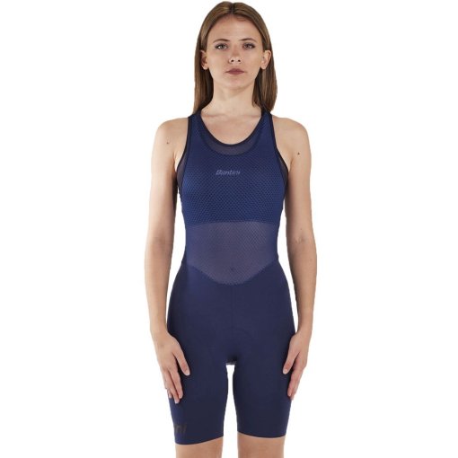 Produktbild von Santini Unico Trägerhose Damen 2S1069C3WUNICO - blu nautica NT