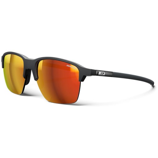 Zdjęcie: Julbo okulary - Crossline - Black/Shiny Black - Mulitlayer Red Reactiv 1-3 Light Amplifier